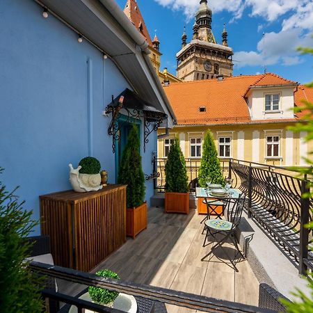Blue House Citadel Sighisoara Apartment Exterior photo