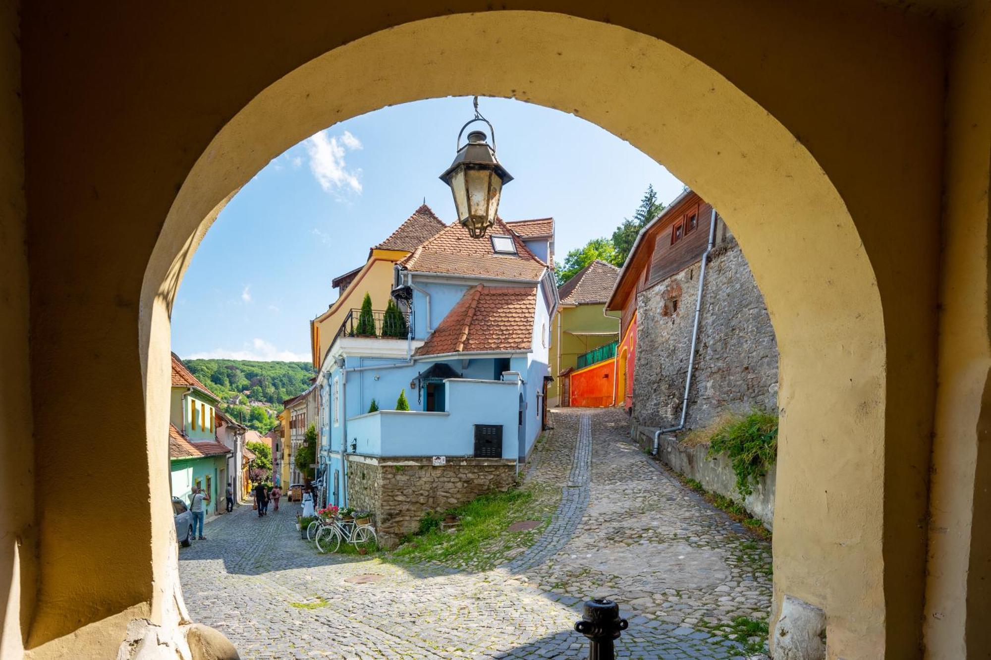 Blue House Citadel Sighisoara Apartment Exterior photo