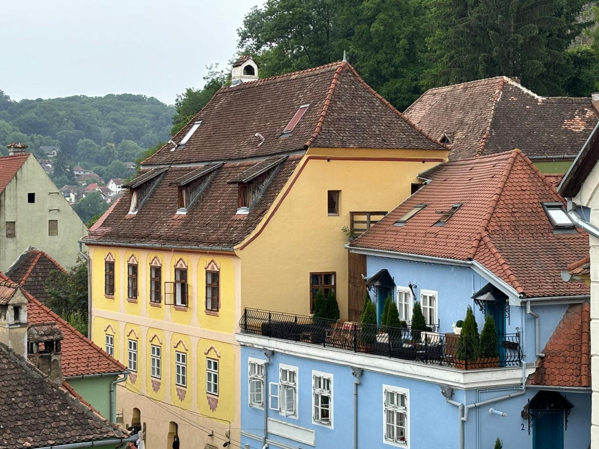 Blue House Citadel Sighisoara Apartment Exterior photo